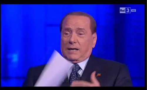 Berlusconi a Fazio: "Meglio tagliare la barba grigia"