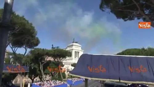 Frecce tricolori alla Festa della Repubblica