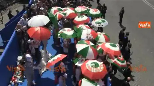 Festa della Repubblica, la performance artistica di Alexander Jakhnagiev