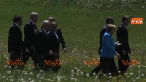 G7, l'arrivo dei leader nel verde della Baviera