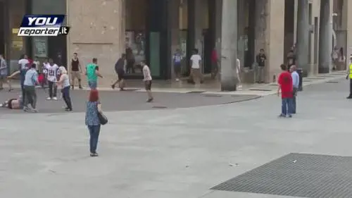 Maxi rissa tra stranieri