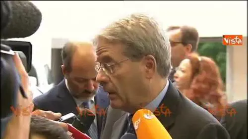 Gentiloni: "La solidarietà non è un optional"