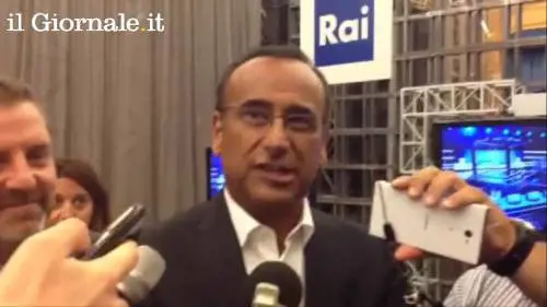 Carlo Conti: "È una bella responsabilità"