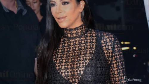 Kim Kardashian, lingerie in vista anche in gravidanza