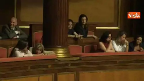 Gli insegnanti assistono alla discussione