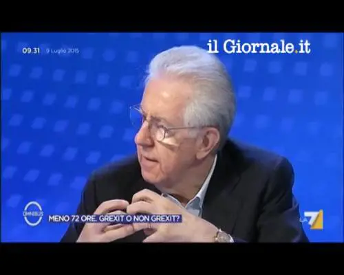 Monti: "L'euro ha cambiato i greci"