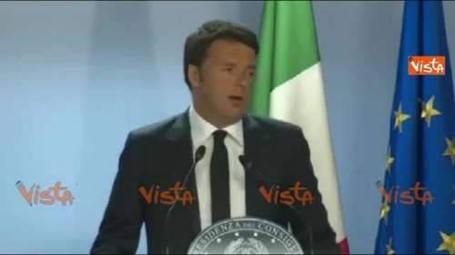Renzi: "L'Italia non rischia il contagio dalla Grecia"