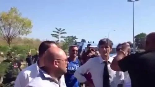 I manifestanti: "No migranti, pronti a denunce"