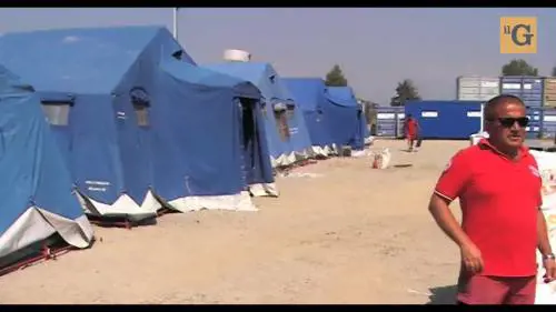 Il centro di smistamento a Settimo Torinese