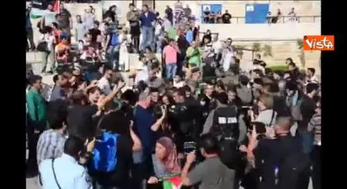 Spianata delle moschee, scontri a Gerusalemme