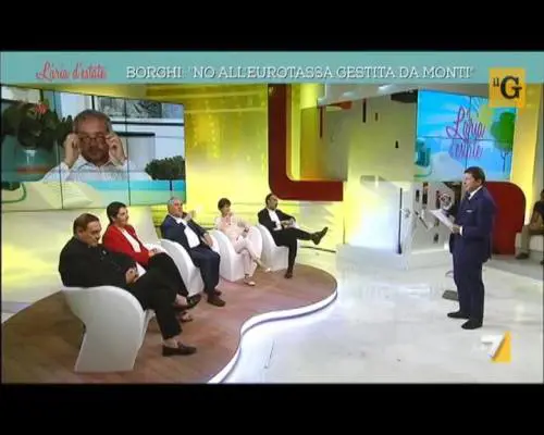 Scontro Borghi-D'Anna: "Vai a lavorare soldatino!"