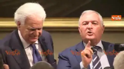 D'Anna e Verdini, scintille col giornalista
