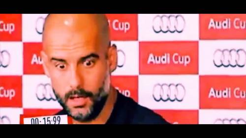 Pep Guardiola e il video che preoccupa i fan