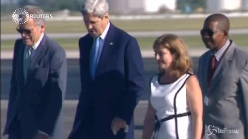 Kerry a Cuba. Riapre l'ambasciata americana