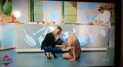 Lisa Fusco: incidente in diretta su Rai 1