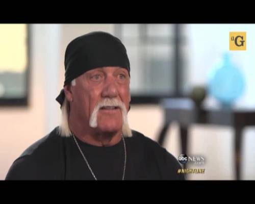 Hulk Hogan piange e chiede scusa ai tifosi per le frasi razziste