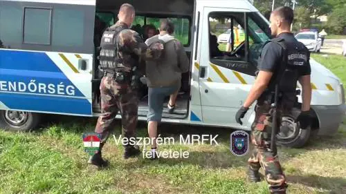 Ungheria, fermato italiano: il video della polizia