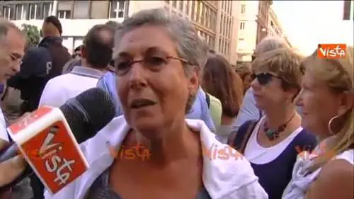 Pensioni, protesta davanti al ministero dell'Economia