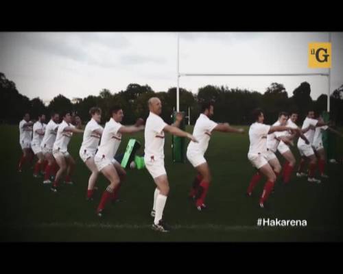 La danza Haka degli All Blacks diventa Haka-rena nella parodia inglese