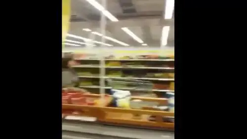 Sisma in Cile, paura nel supermercato