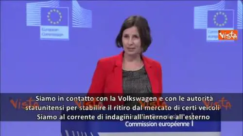 Volkswagen, Ue: "Avviare i controlli"