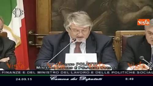 Esodati, Poletti: "Al lavoro per soluzione definitiva"