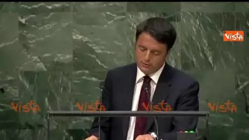 Renzi: l'Europa nata per abbattere i muri