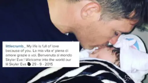 Elisabetta Canalis è mamma: benvenuta Skyler Eva