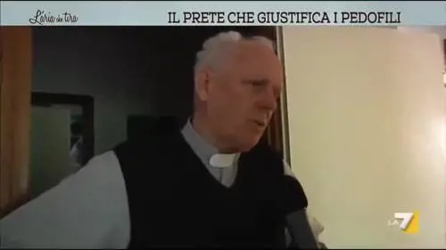 "La pedofilia posso capirla. I bimbi cercano affetto"