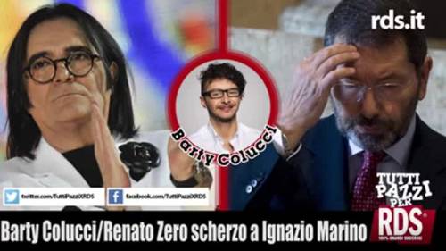 Finto Renato Zero chiama Marino