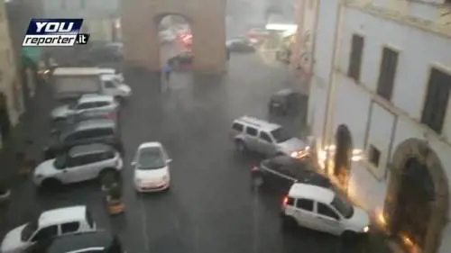 Nubifragio ad Anagni