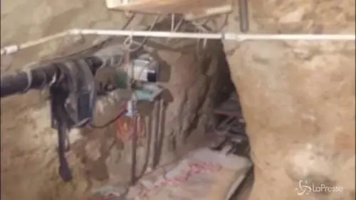 Scoperto tunnel per traffico di droga fra Messico e Stati Uniti