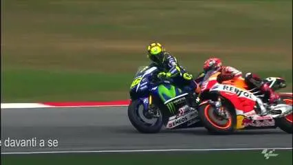 Così Marquez ha istigato Valentino
