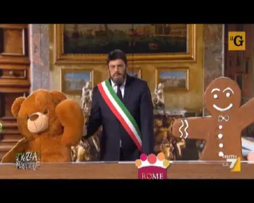 Crozza-Marino e la Giunta immaginaria