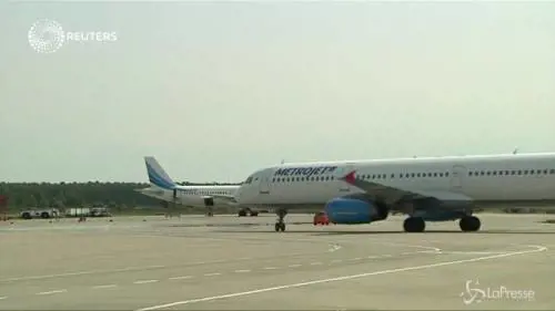 Egitto, aereo si schianta sul Sinai: a bordo 224 passeggeri