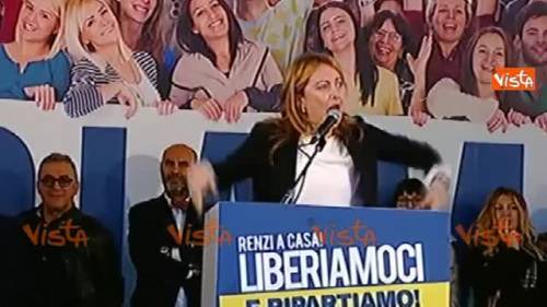 Meloni: "Governo ridicolo, vada a casa"