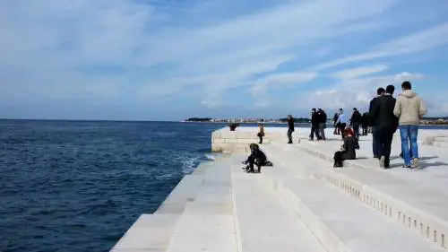 Croazia, l'organo suonato dalle onde