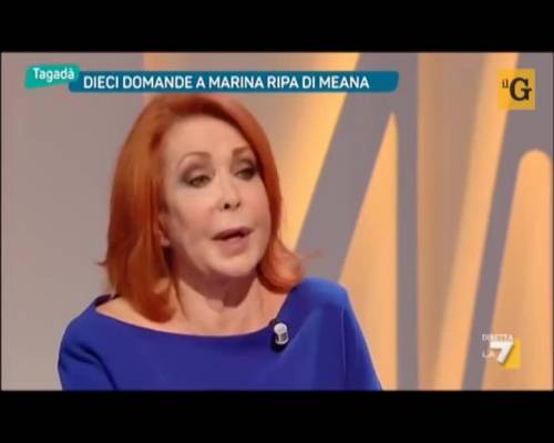Marina Ripa di Meana: "Aperta a tutto ma non ai matrimoni gay"