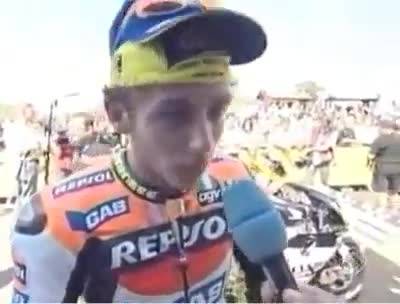 Quando Rossi bacchettava Biaggi: "Ti tira  il culo arrivare sempre dietro"