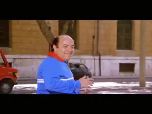 Lino Banfi e il gatto nero