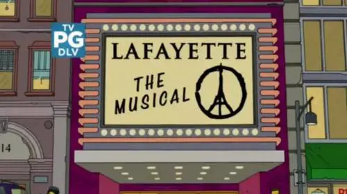 Il tributo dei Simpson ai caduti di Parigi