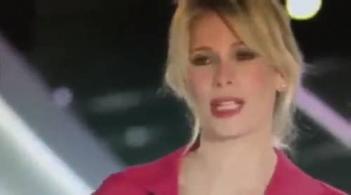 Gaffe in diretta per Alessia Marcuzzi