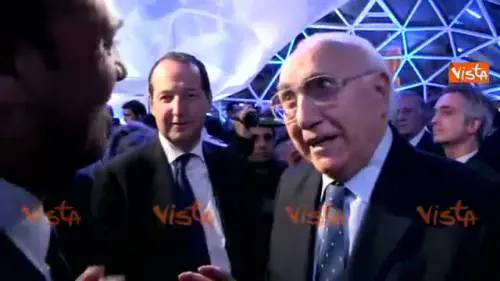 L'ironia di Pippo Baudo: "Alfano, non lavorare"