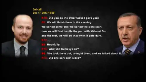 La telefonata tra Bilal e Recep Tayyip Erdogan