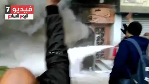 Le prime immagini dopo l'esplosione in un locale del Cairo