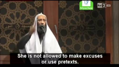 L'imam contro le donne