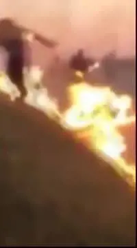 Usa, I due uomini in fiamme
