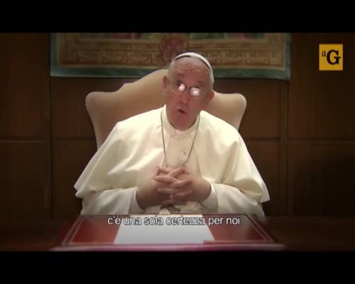 Papa Francesco e il videomessaggio con le intenzioni di preghiera