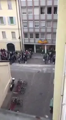 Bolzano, il corteo degli islamici