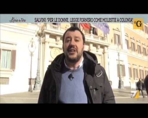 Salvini: "Agli stupratori glielo taglierei!"